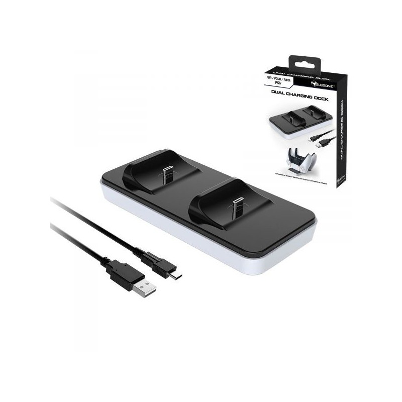 PS5 STATION DE CHARGE 2 MANETTES