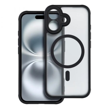 FULL MATTE  AVEC MAGSAFE POUR IPHONE 16 TRANSPARENT