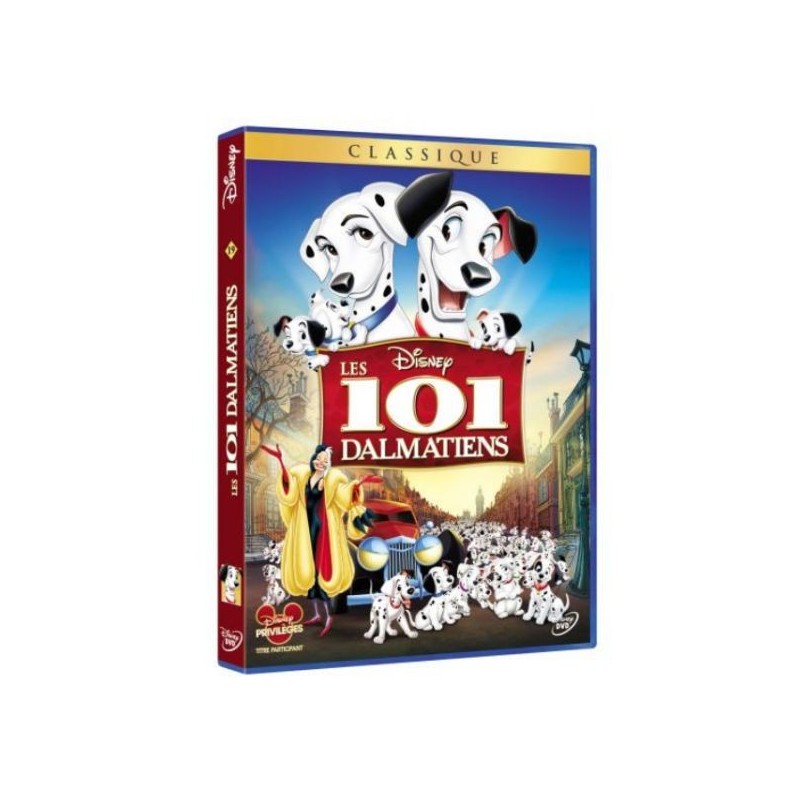 LES 101 DALMATIENS  DVD GARANTIE 1 AN