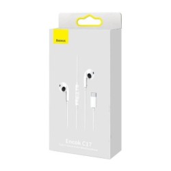 ECOUTEURS FILAIRES TYPE C BASEUS (NGCR010002) E25-C-IPH