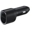 CHARGEUR VOITURE SAMSUNG OFFICIEL 2X USB 25W NOIR (EP-L4020NBEGEU)
