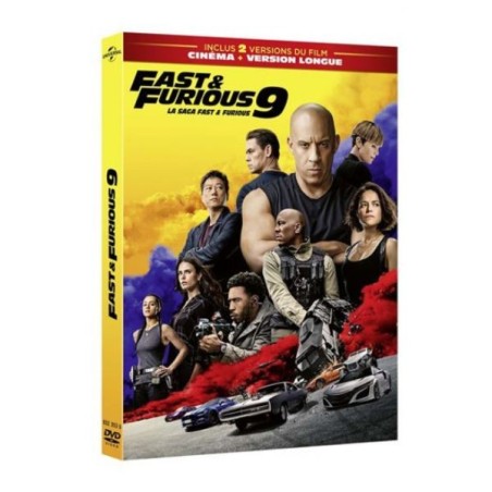 FAST AND FURIOUS 9 DVD GARANTIE 1 AN