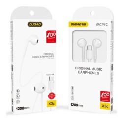 ECOUTEURS FILAIRE  TYPE C DUDAO  (X3C) E20-C-IPH