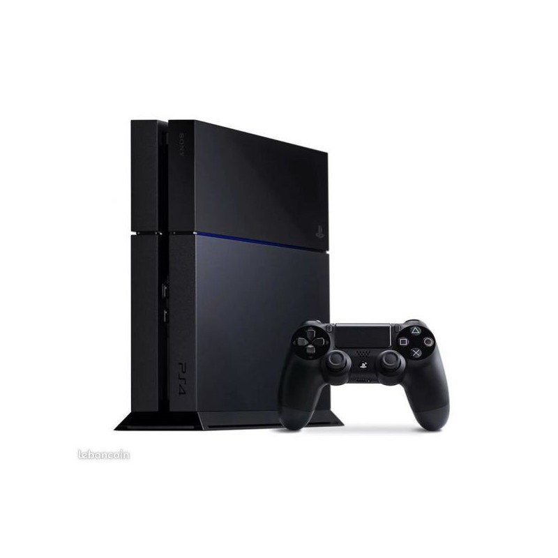 PS4 500GO NOIR + 1 MANETTE GARANTIE 1AN