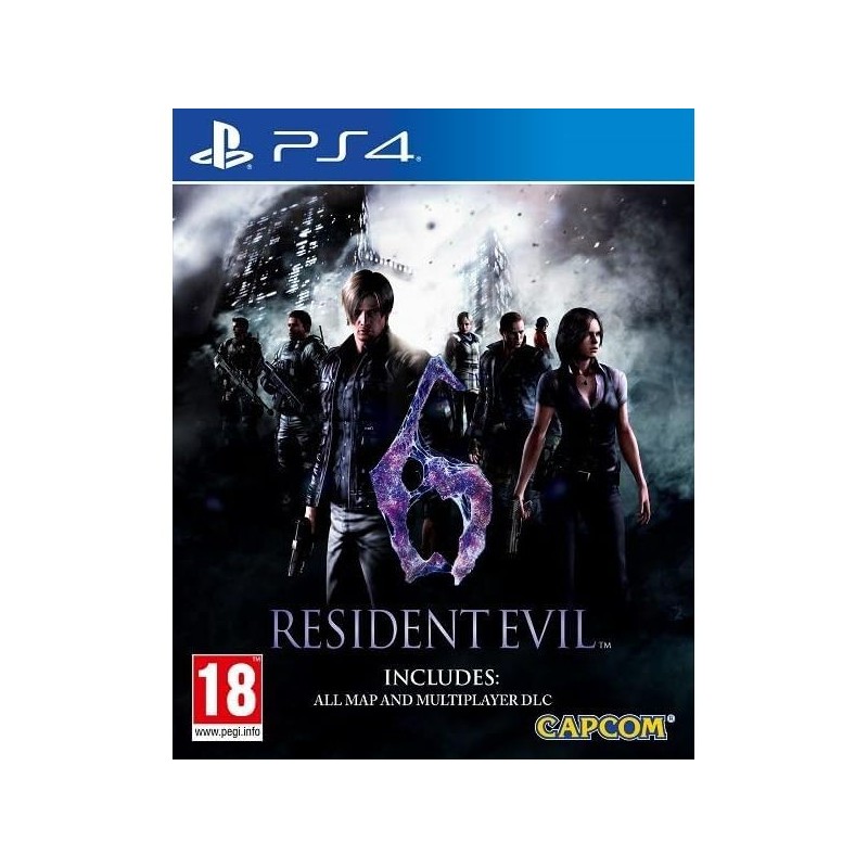 RESIDENT EVIL 6 PS4
