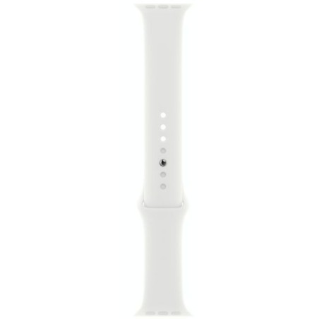 BRACELET SILICONE 41MM BLANC IWATCH