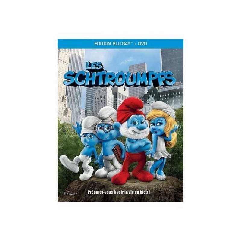 LES SCHTOUMPFS BLURAY GARANTIE 1 AN