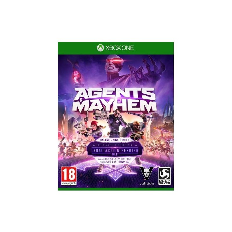 AGENTS OF MAYHEM XBOX ONE