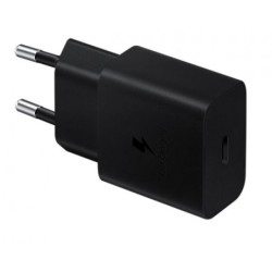 CABLE+CHARGEUR 15W SAMSUNG OFFICIEL TYPE C + CABLE TYPE C 1M BLANC (EP-T1510XBEGEU)