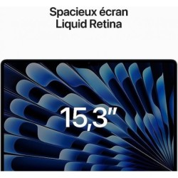 MB AIR 15P 2023 - APPLE M2 - 8GO RAM - SSD 256GO GARANTIE 2ANS