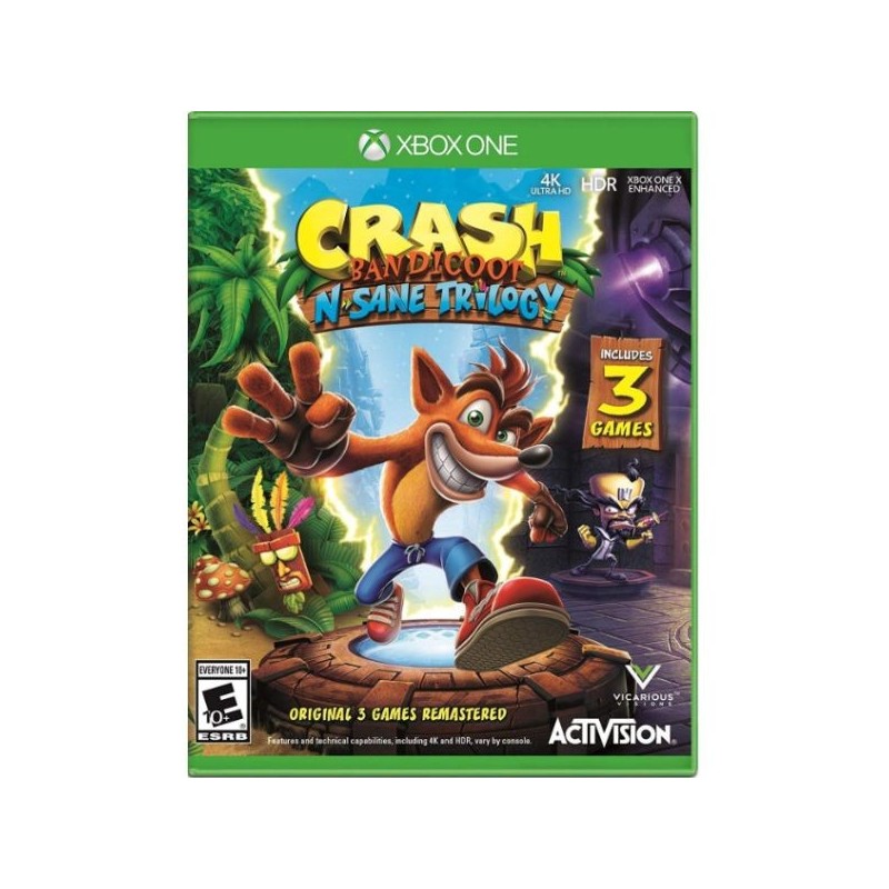 CRASH XBOX ONE