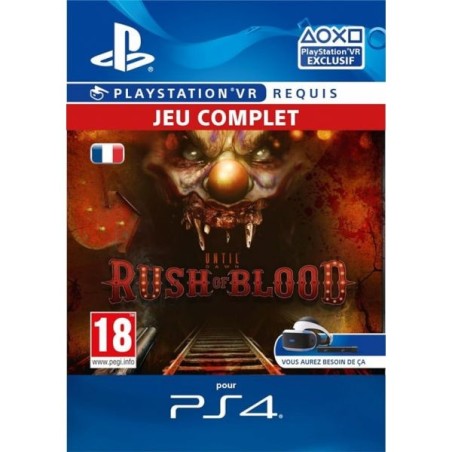 UNTIL DAWN RUSH OF BLOOD PS4